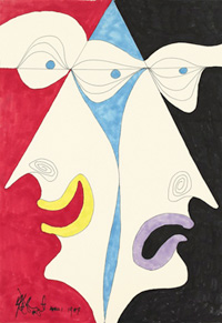 kurt_vonnegut_drawing_2