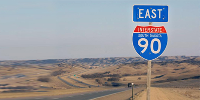 Interstate 90 South Dakota