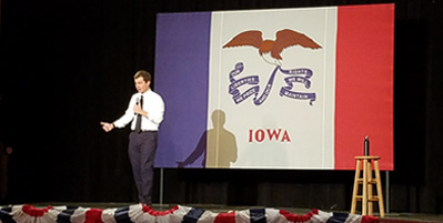 Mayor Pete, Live! in Iowa!